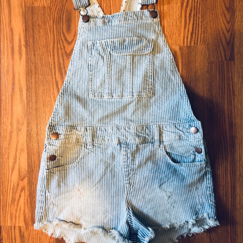 Forever 21 Overall Shorts